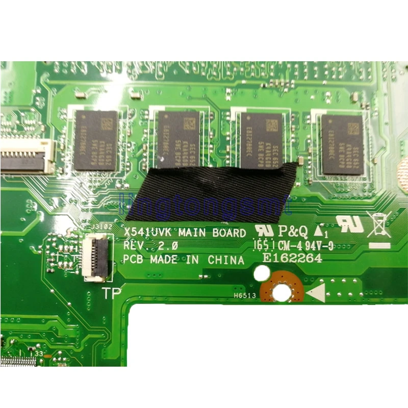 X541UJ MB. _ 4G/I7 7500U/AS GT920M/2 GB Материнская плата для ноутбука For Asus X541U X541UVK A541U 100%