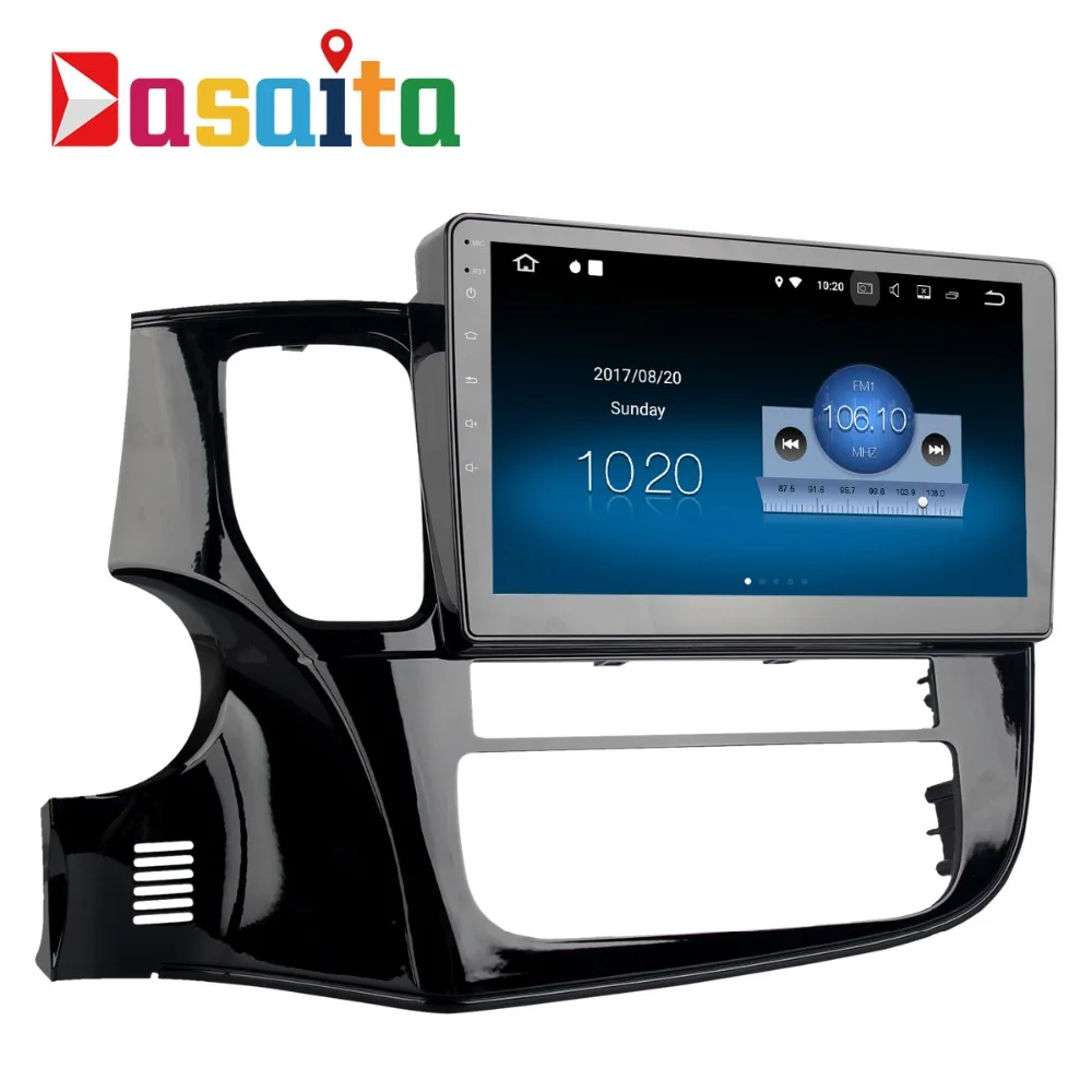 

Dasaita 10.2" Android 7.1 Car GPS Player Navi for Mitsubishi Outlander 2014-2017 with 2G+16G Quad Core No DVD Radio Multimedia