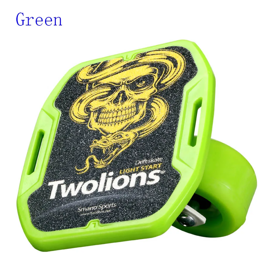 Twolions ABS Drift Board For Freeline Roller Road Drift Skates Antislip Skateboard Deck Freeline Skates Wakeboard