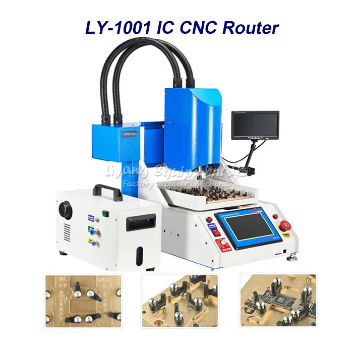 Профессиональный LY 1001 автоматический IC фрезерный станок с ЧПУ для iphone ic ремонт роскошный пакет