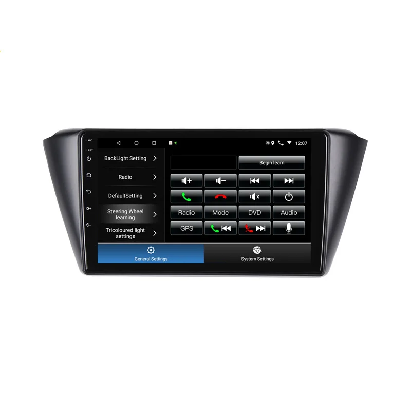 Clearance 9" 4G RAM 2.5D IPS 8 core Android 8.1 Car DVD Multimedia Player GPS For Skoda Fabia 2015 2016 2017 audio car radio navigation 4