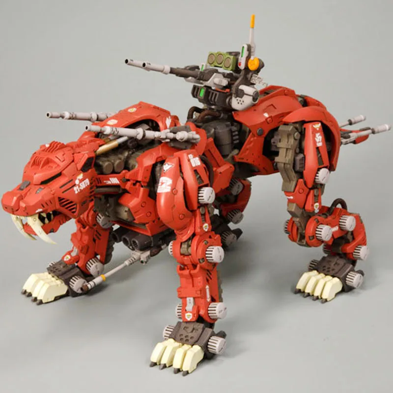 Собранная Модель Gundam 1/72 BT ZOIDS Оригинальная фигурка ZERO/FUZORS/Genesis Saber Tiger JS006|Игровые