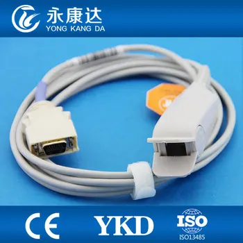 

YKD Reusable Direct 14pin Adult Finger Clip Spo2 Sensor Probes For Patient Monitor CE&ISO13485 Free Shipping