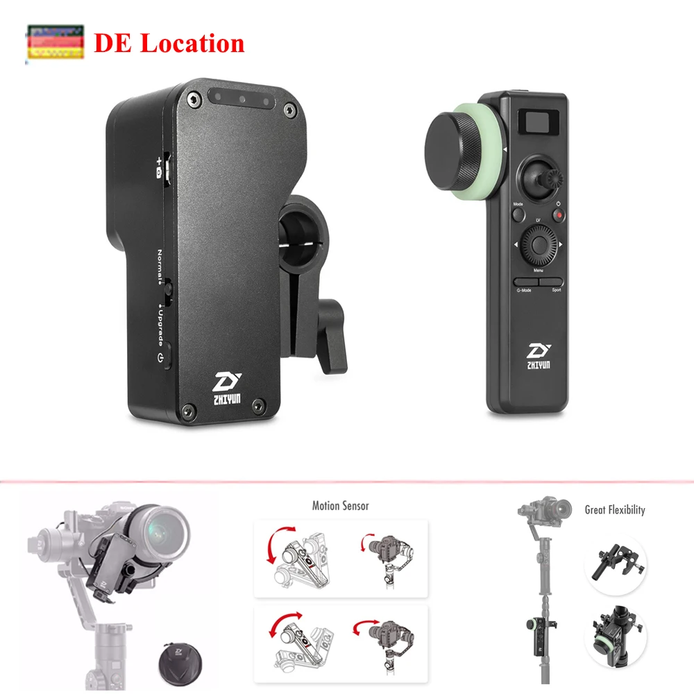 (can ship from Germany) Zhiyun Crane 2 Servo Follow Focus w/ Crane 2 2.4GHz Wireless Gimbal Controller for all DSLR Cameras (can ship from Germany) Zhiyun Crane 2 Servo Follow Focus w/ Crane 2 2.4GHz Wireless Gimbal Controller for all DSLR Cameras