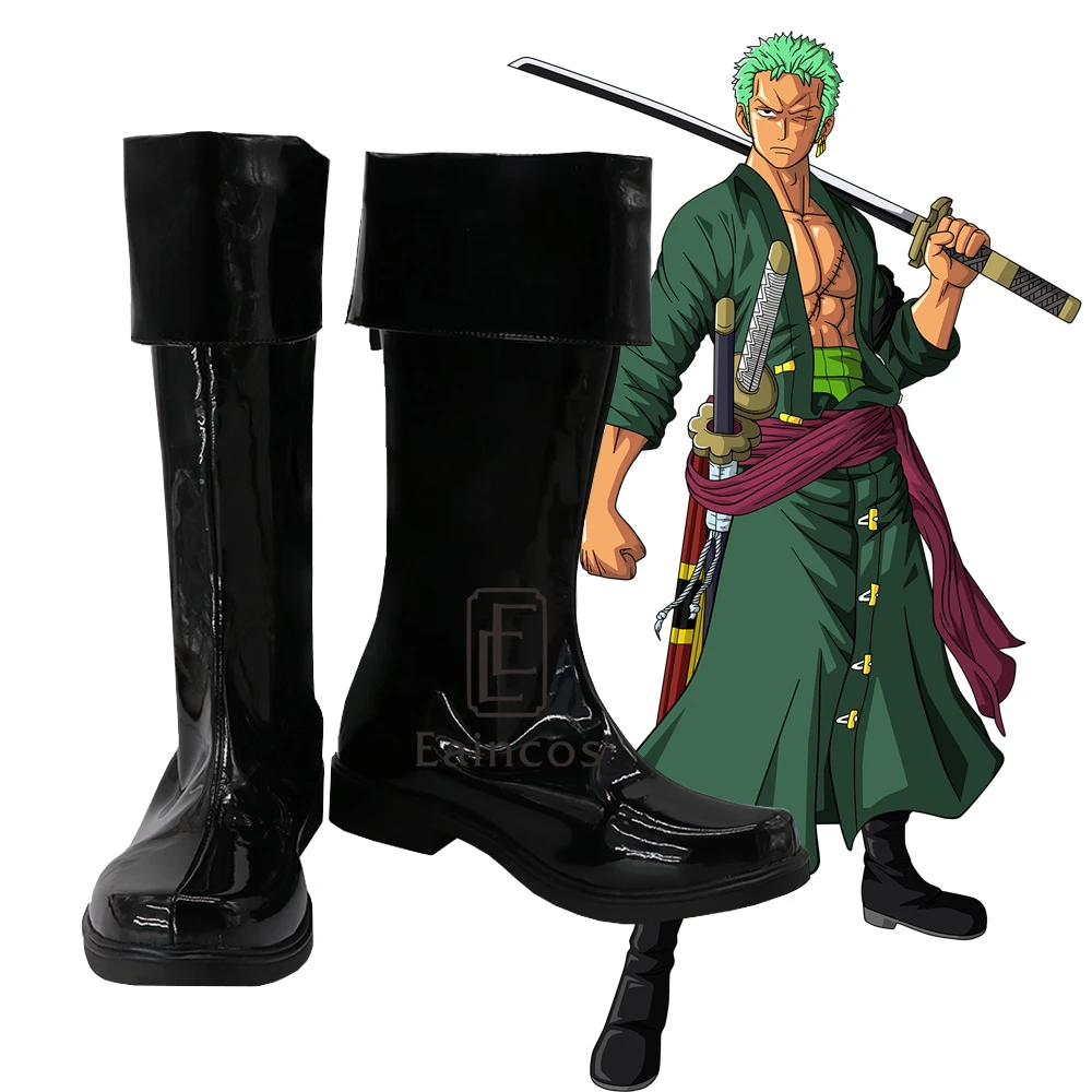 Аниме Один предмет Два года спустя Roronoa Zoro Обувь для костюмированной вечеринки на
