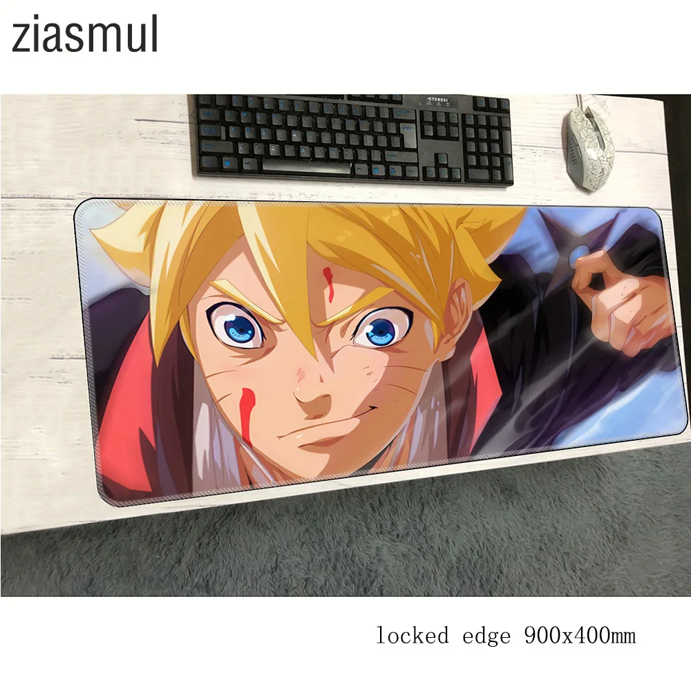 Коврик для мыши BORUTO 900x400x2 мм новый коврик игровые аксессуары восхитительный