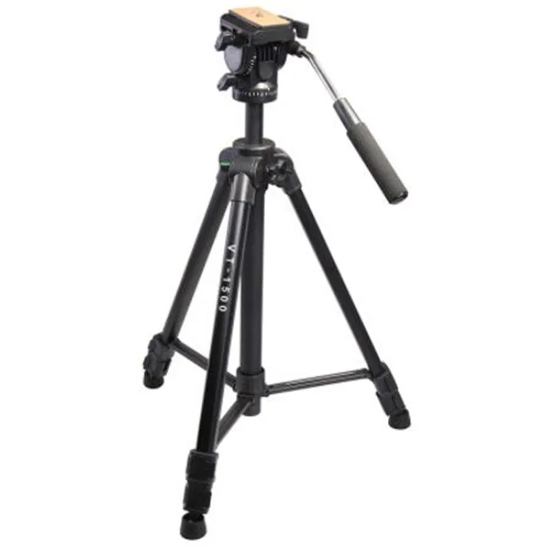 2pcs VT 1500 Professional Aluminum Video Camera Studio Photo Tripod