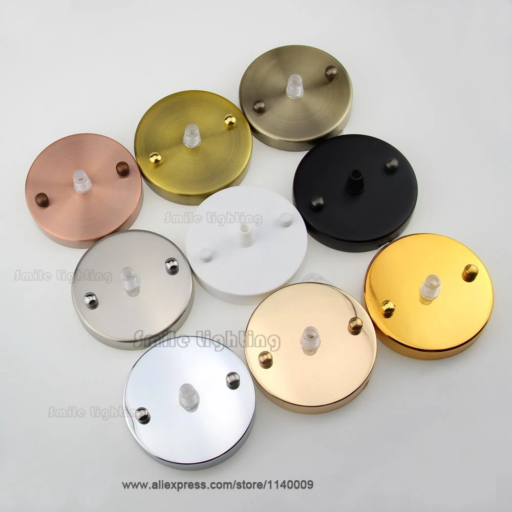 1 Piece Metal Ceiling Canopy Pendant Lights Fixtures Ceiling Rose