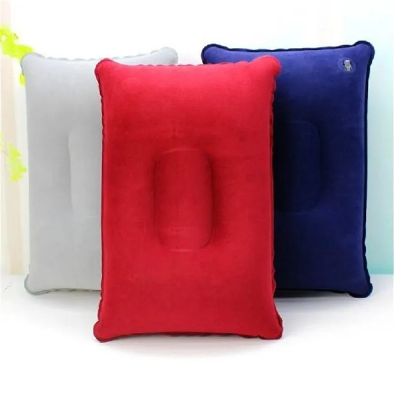 FUNIQUE подушка для путешествий воздушная подушка надувная двухсторонняя Флокированная подушка для автомобиля Самолет Отель подголовник u-образная кровать подушка для сна