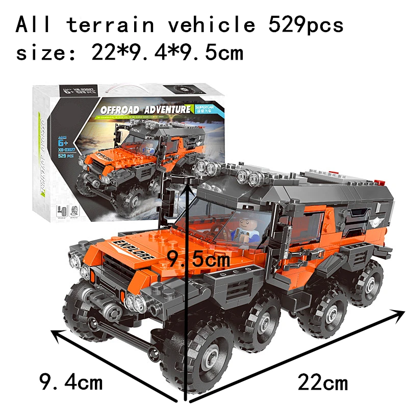 

Car Legoing Technic Blocks The ATV Technic Car Model Building Blocks Legoings Friends Bricks Kids Toys For Children Gift