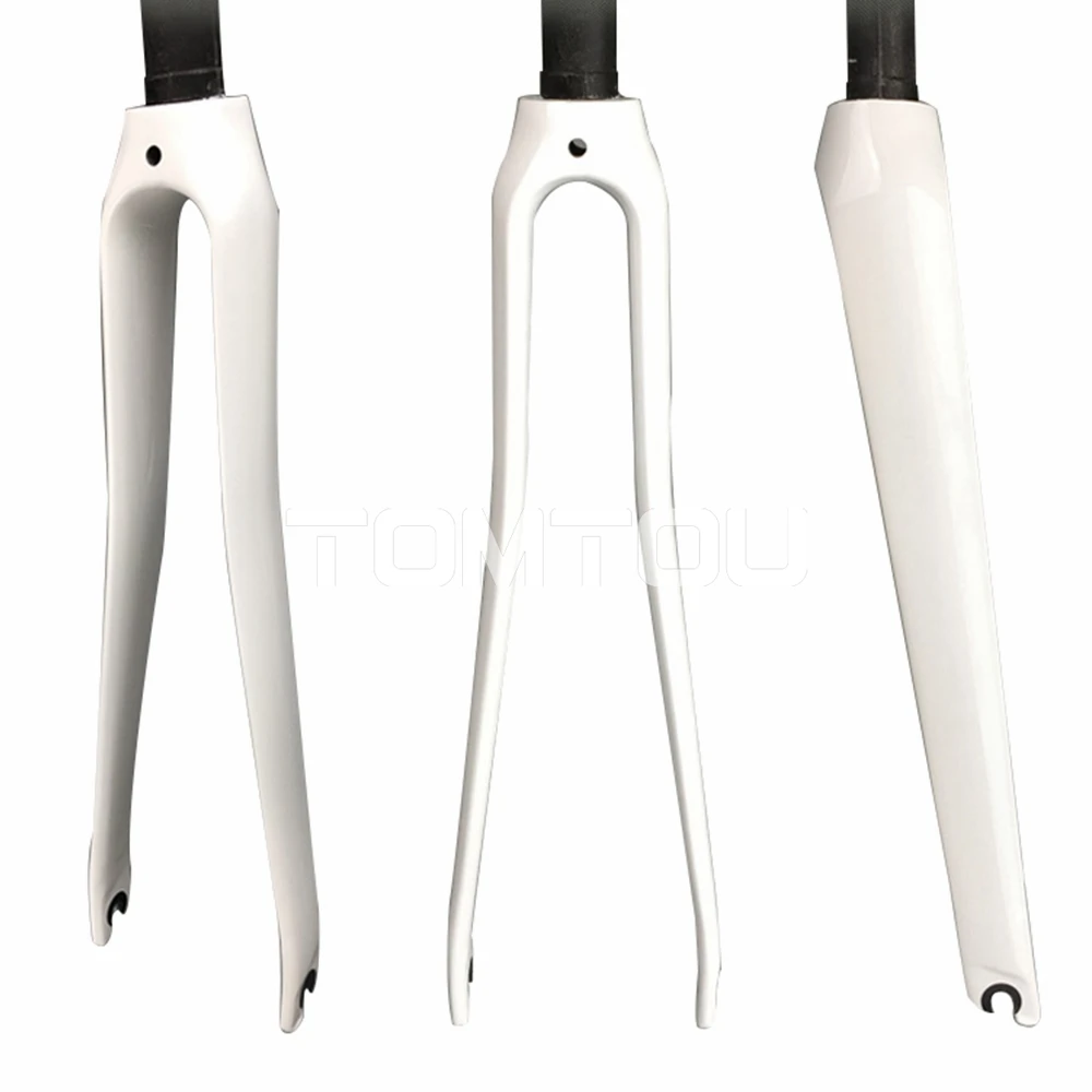 700C Full Carbon Road Bike Forks Racing Bicycle Tapered Forks Fixed