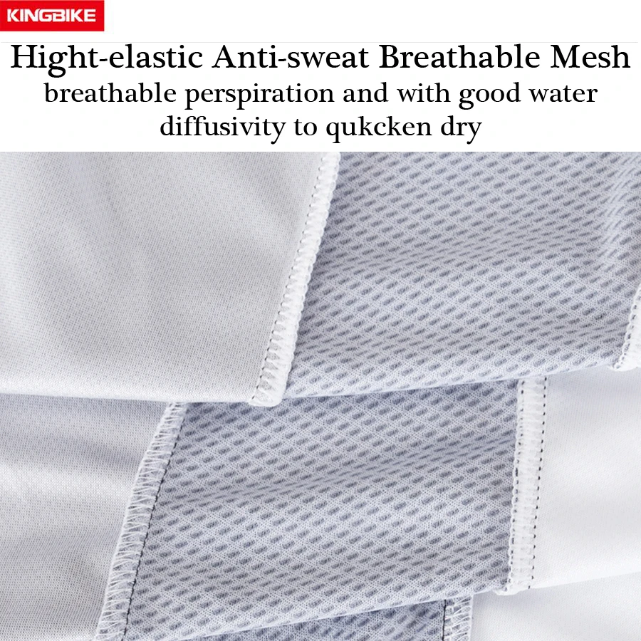 Мужская велосипедная рубашка KINGBIKE быстросохнущая для горного велосипеда лето