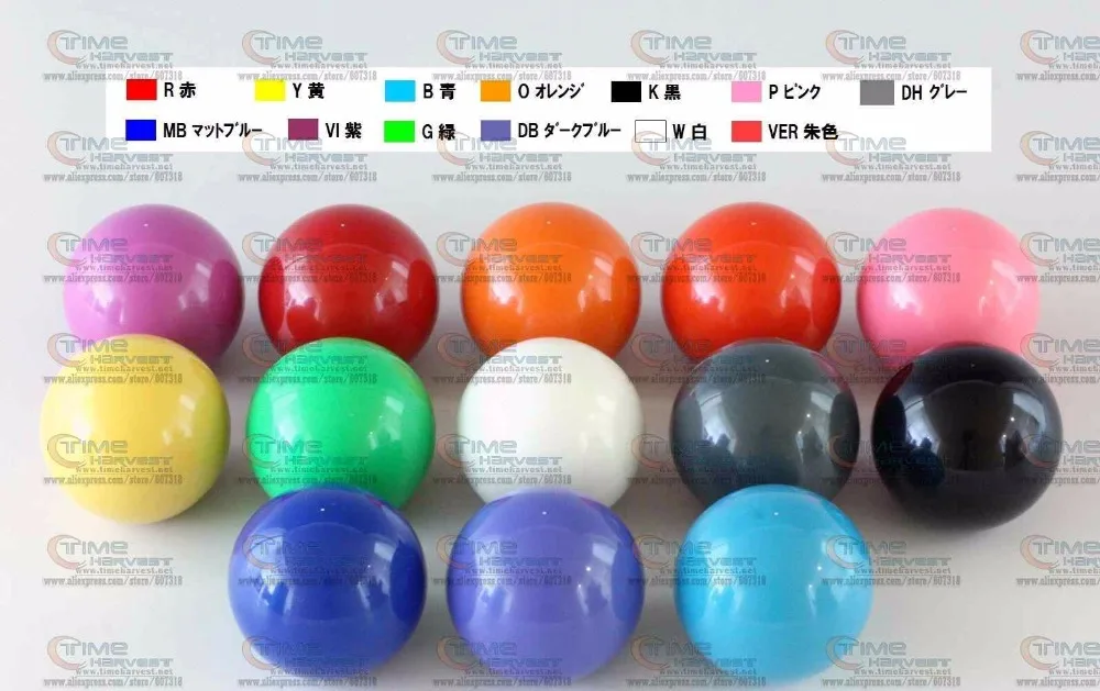 10 шт. 100% официальный оригинальный шар Sanwa BL-35 Ball top 35 мм balltop для джойстика Rocker Arcade