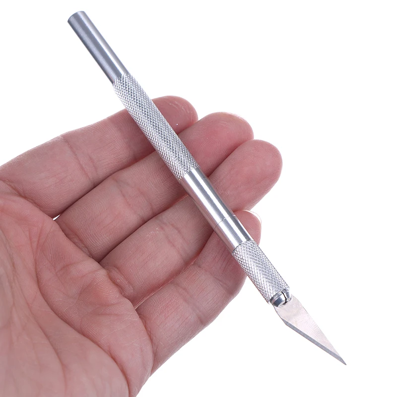 1 Set 9 Blades DIY Craft Artwork Cutting Carving Knife Stencil Scoring Hobby Chiseling Model Repairing Sculpture Scalpel Knife