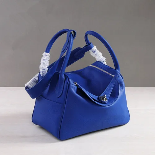 17 цветов~ новая женская сумка из натуральной кожи \ модная классическая дизайнерская сумка-тоут женская тисненая сумка на плечо сумка для доктора - Цвет: blue