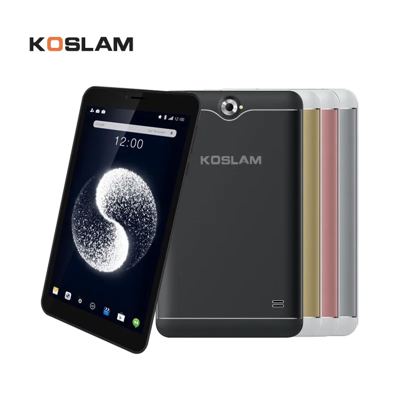 Планшетный ПК KOSLAM 7 дюймов Android 0 четырёхъядерный процессор MTK 1 ГБ ОЗУ 8 Гб ПЗУ две