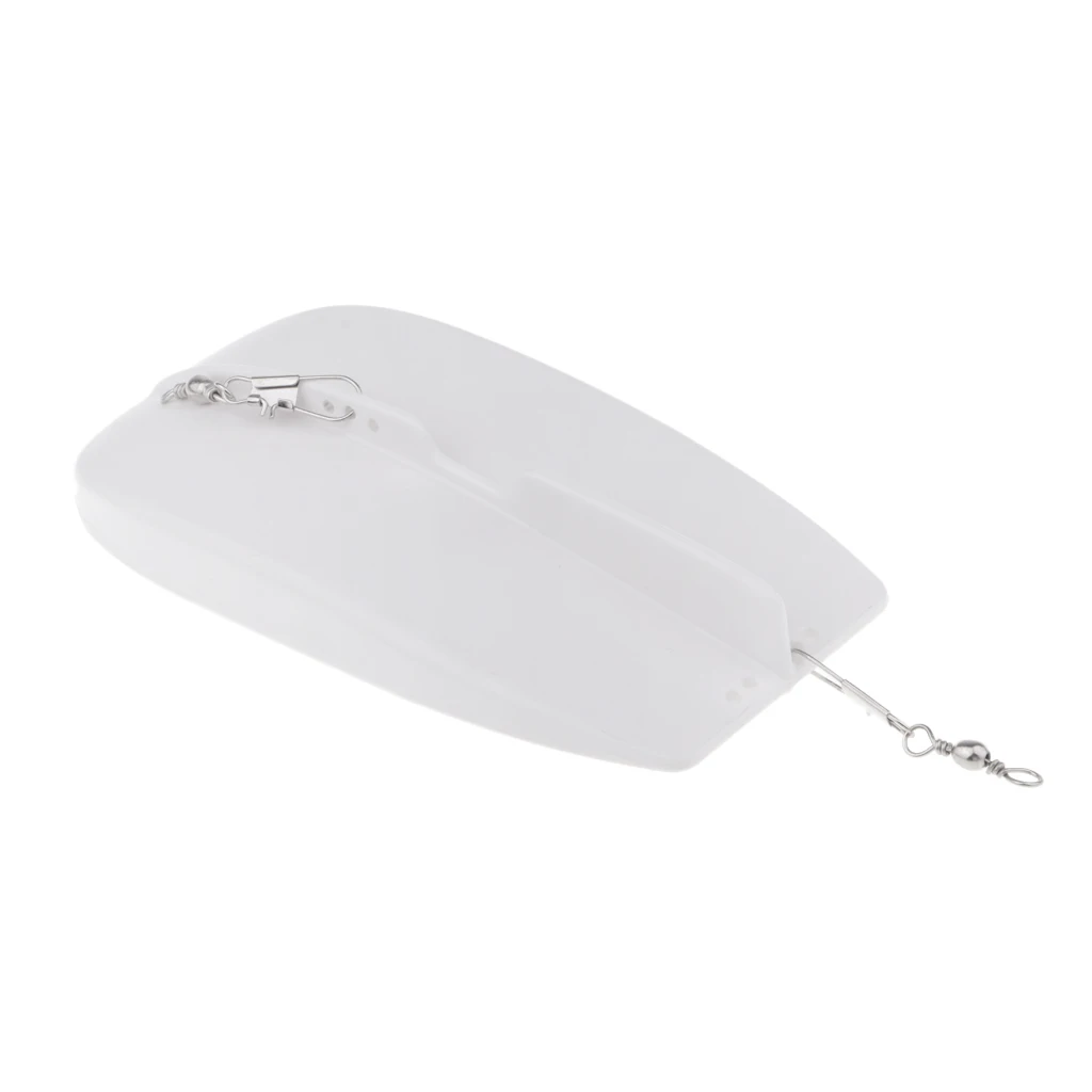 ABS Plastic Artificial Bait Adjustable Weight Sea Fishing Rigging Paravanes Trolling Diving Board conseil de la Trolling junta