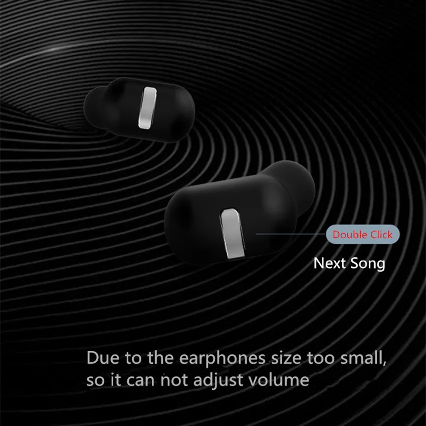 Askmeer Solo Mini Bluetooth гарнитура Наушники вкладыши Маленькие невидимые беспроводные