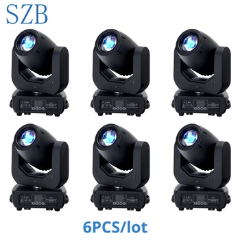 

6 PCS SZB 150W LED Spot Moving Head Light Professional DJ Stage Disco Light Nightclub Party Light/SZB-MH150