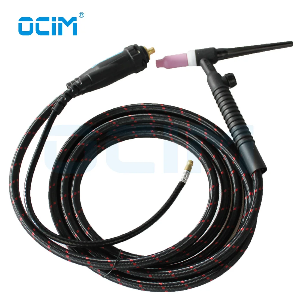

NEW 4M WP17FV Welding Torch With Soft Cable 10-25 or 35-70 Connector