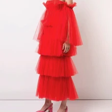 Красное платье на одно плечо с роговыми складками, летние сексуальные вечерние платья, женской одежды, платье au+ костюм