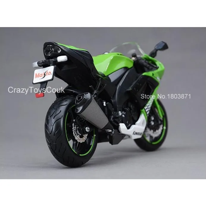 Maisto Kawasaki Ninja 1:12 мотоциклы литой под давлением металлический спортивный велосипед модель игрушки в коробке для детей