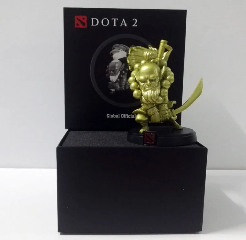  Gold Dota 2 Game 5pcs/set SNK Windranger Juggernaut Soul Guard Silence Model Figure PVC Collection 