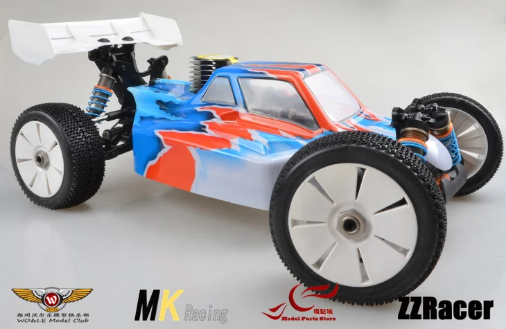 MK Nitro Powered GO21 двигатель дистанционного управления грузовик гоночный автомобиль нейлоновая рама