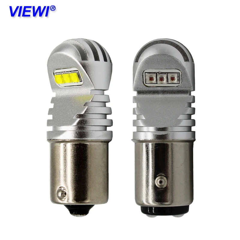 Viewi 2X P21W 1156 BA15S 1157 BAY15D canbus грузовик автомобиль светодиодные лампочки 12 v 24 30 W