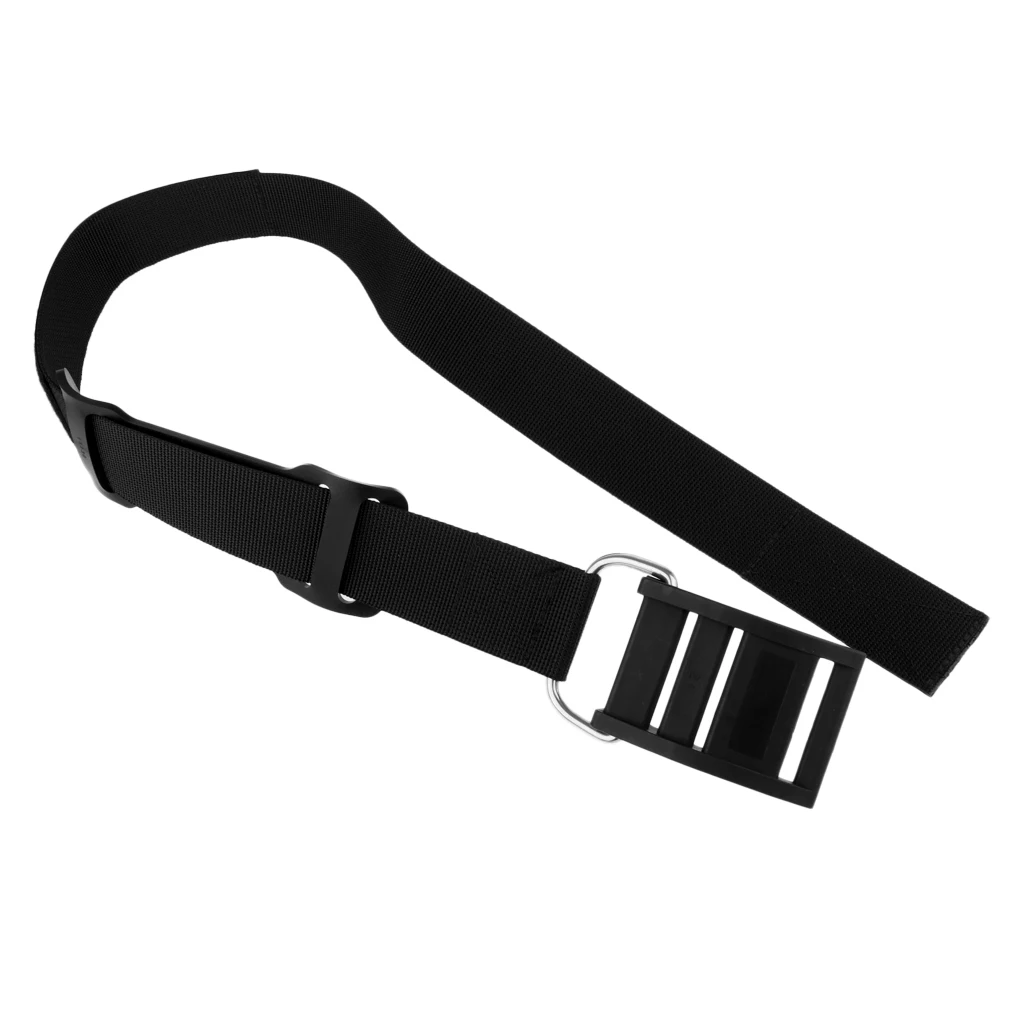 Underwate Scuba Tech Diving Tank Backplate Band/Cam Strap with Buckle & Anti-Slip Pad Scuba Weight Belt Webbing