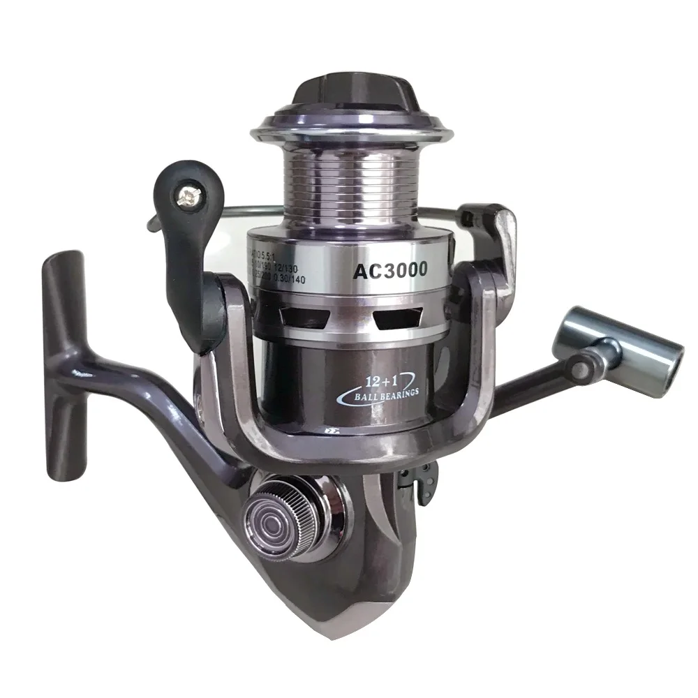 

YUYU Quality metal Fishing Reel spinning reel ocean 12BB 1000 2000 3000 4000 5000 6000 7000 metal spool coil carp fishing wheel