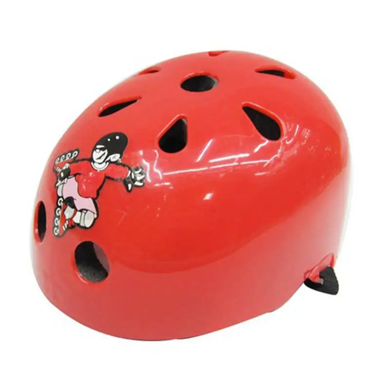 Размеры S 52 см дети скейт Extreme защитный шлем скейтборд роллеров многоцелевой универсальный велосипедный шлем - Цвет: Красный