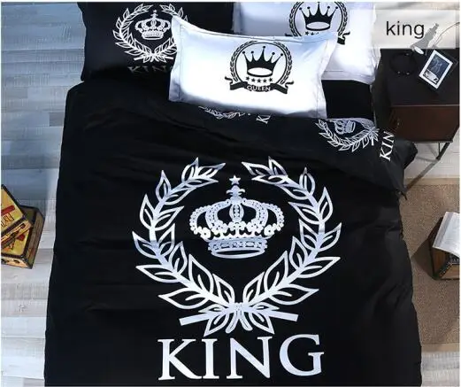 Cool King Crown Black And White Kids Boy Men Adult 100 Cotton