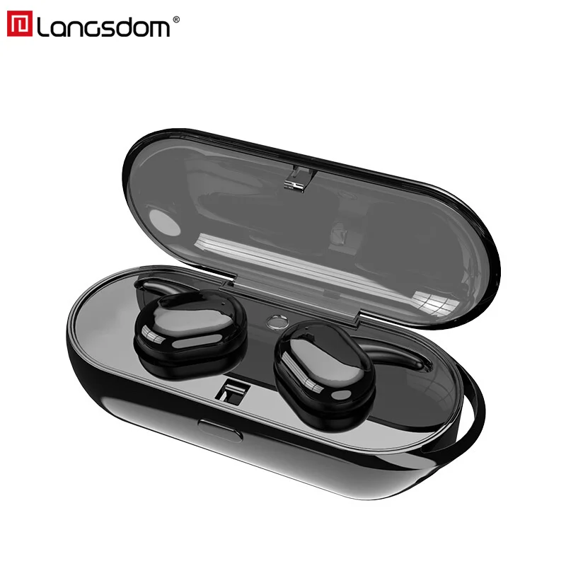 Langsdom Mini True беспроводные bluetooth наушники Hi Fi стереонаушники музыкальная гарнитура