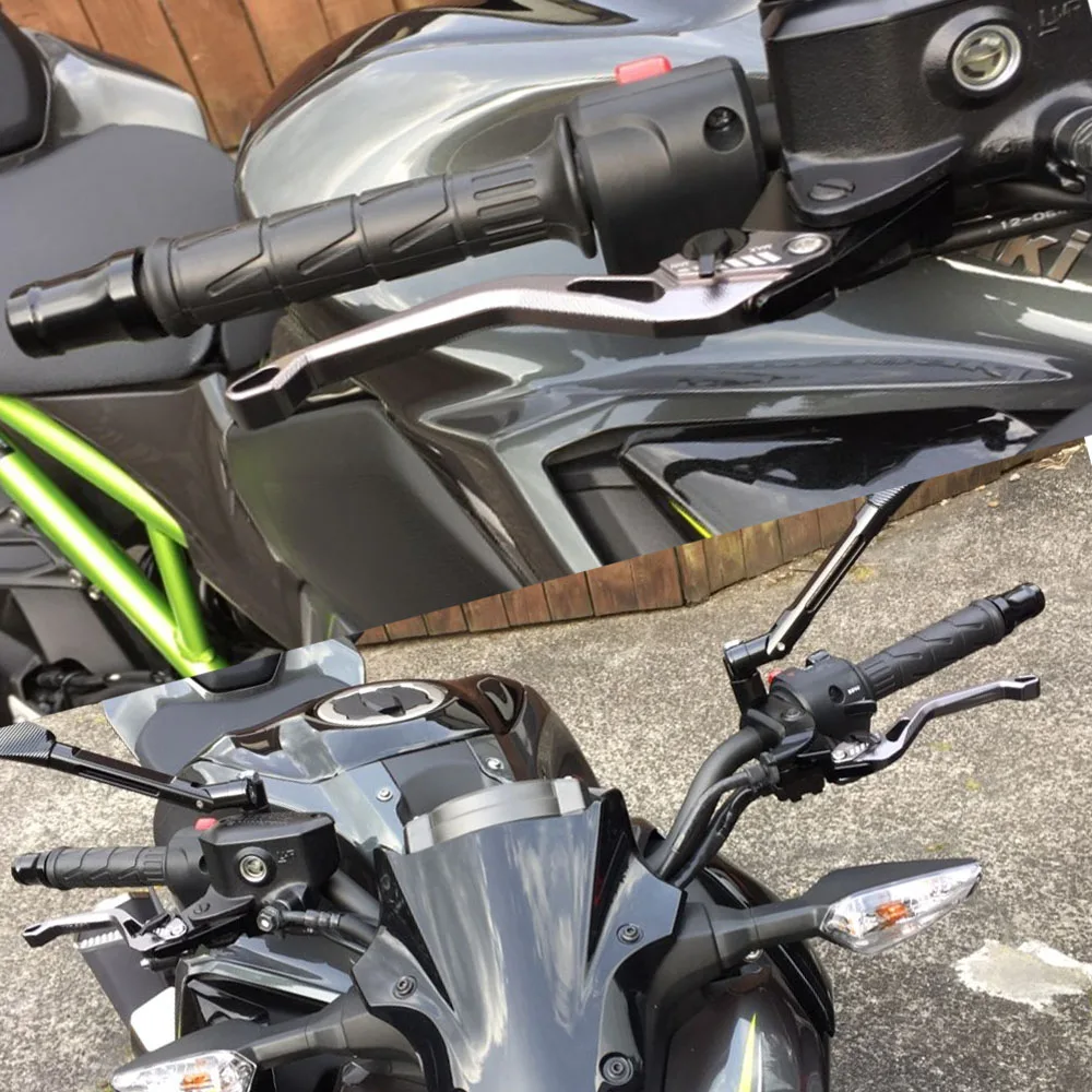 CNC 3D алюминиевый ромбовидный полый мотоцикл сцепные рычаги для Kawasaki NINJA 650R/ER 6F