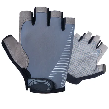 

Half Finger Riding Gloves Non-slip Breathable Ice Silk Fitness Exercise Hiking Outdoor Training Gloves Men's Bicycle Riding