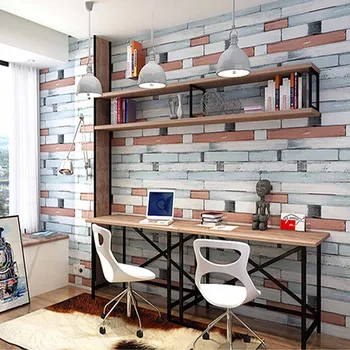 

Self Adhesive Brick Stone Wallpapers Wall Paper Wallcovering for Living Room Student Bedroom PVC Vinyl Wallpaper 10m/roll