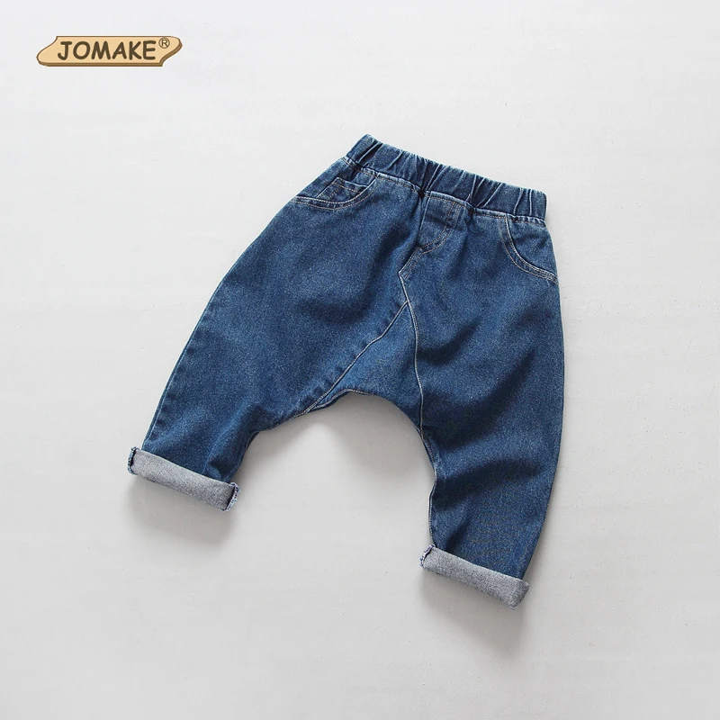 2018 Spring Hot Sale Children Jeans Harem Hip Pants Kids Clothing New Fashion Baggy Jeans Baby