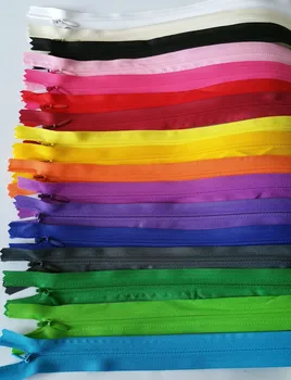 

can choose the colors 10pcs Invisible zipper 60CM Back cushion Skirt Hidden Zipper DIY Material for sewing/Garment accessories