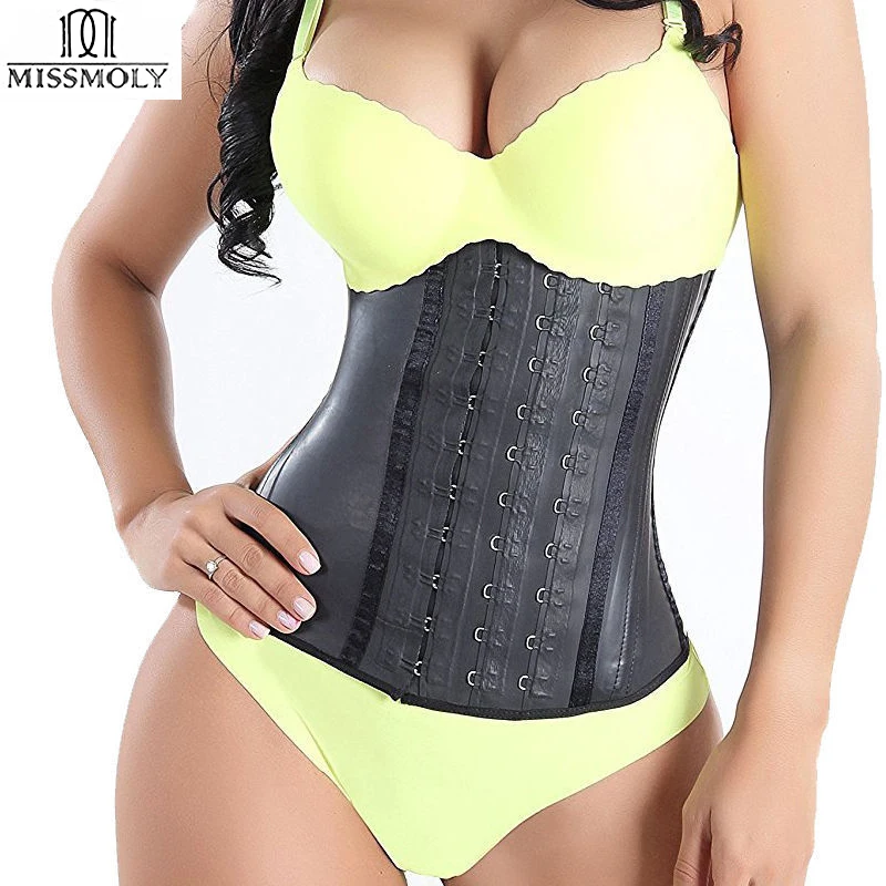 Beste Shapewear Latex Taille Trainer Riem Afslanken Taille Cincher Hot Body Shaper Tummy Trimmer Lange Torso Gordel Corset Modellering Riem