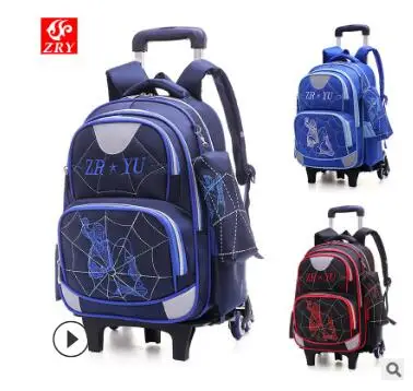 kids trolley backpacks