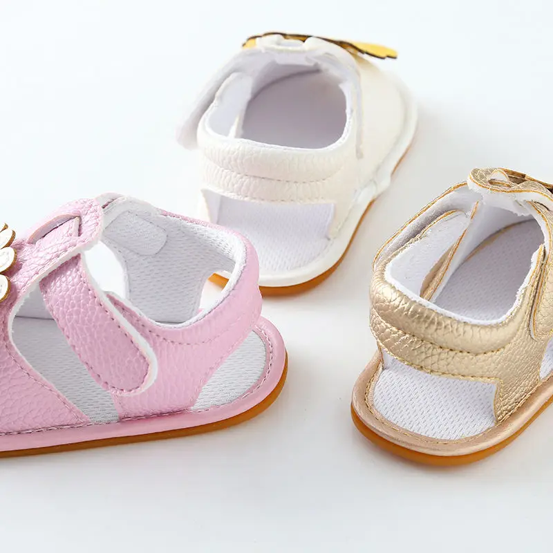 Обувь для девочек для малышей Детские сандалии детские ботиночки летние цветочные антискользящие пинетки обувь пинетки сандалии для новорожденных