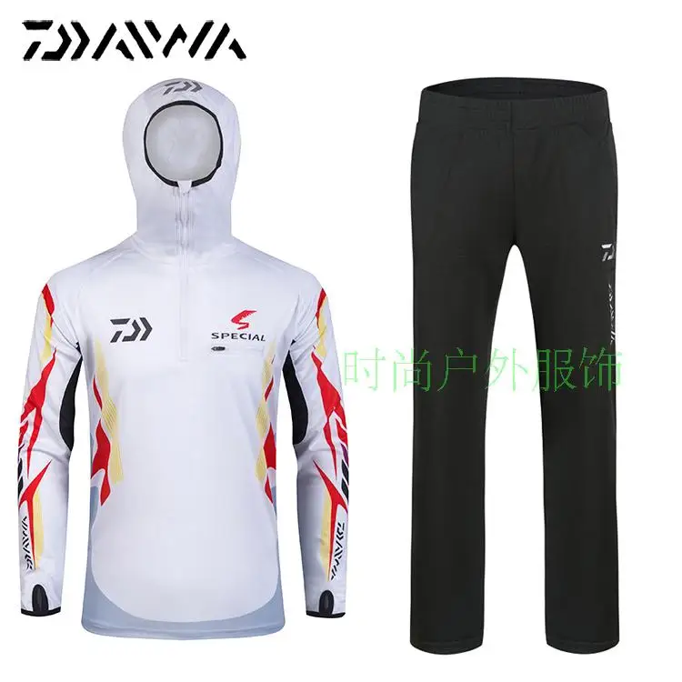 

2017 NEW DAIWA Fishing clothes suit DAWA Quick dry Anti outdoors mosquito summer Breathable Sunscreen DAIWAS Free shipping