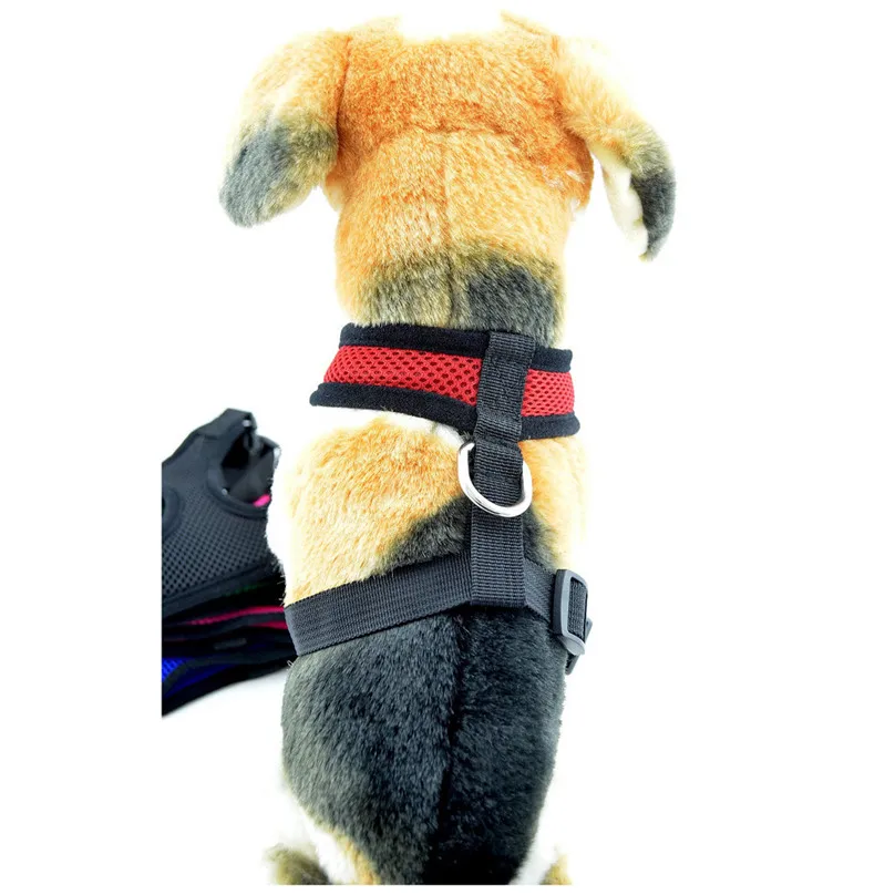 2019 New Strap Vest Adjustable Comfort Soft Breathable Dog Harness Pet Vest Rope Dog Chest Strap Leash Set Collar Leads #25D27 (8)