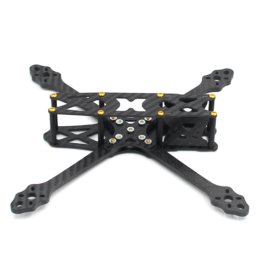 Комплект с золотыми алюминиевыми винтами Johnny 5 дюймов 225 мм для FPV Racing Quadcopter|Детали