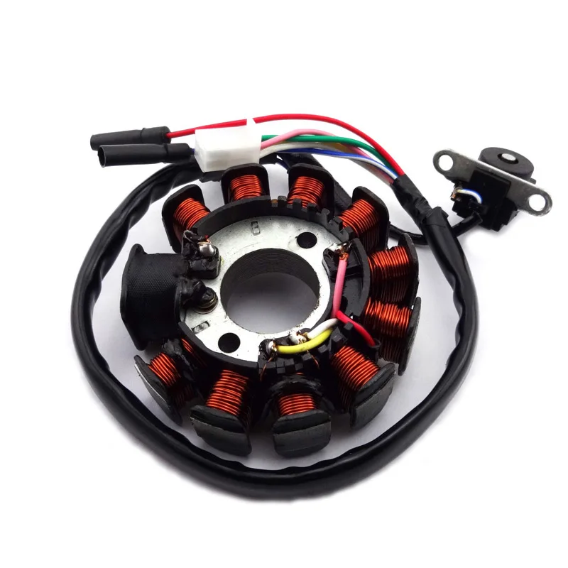 XLJOY 11 полюсные катушки Магнитный статор зажигания для GY6 125 150cc мопед скутер