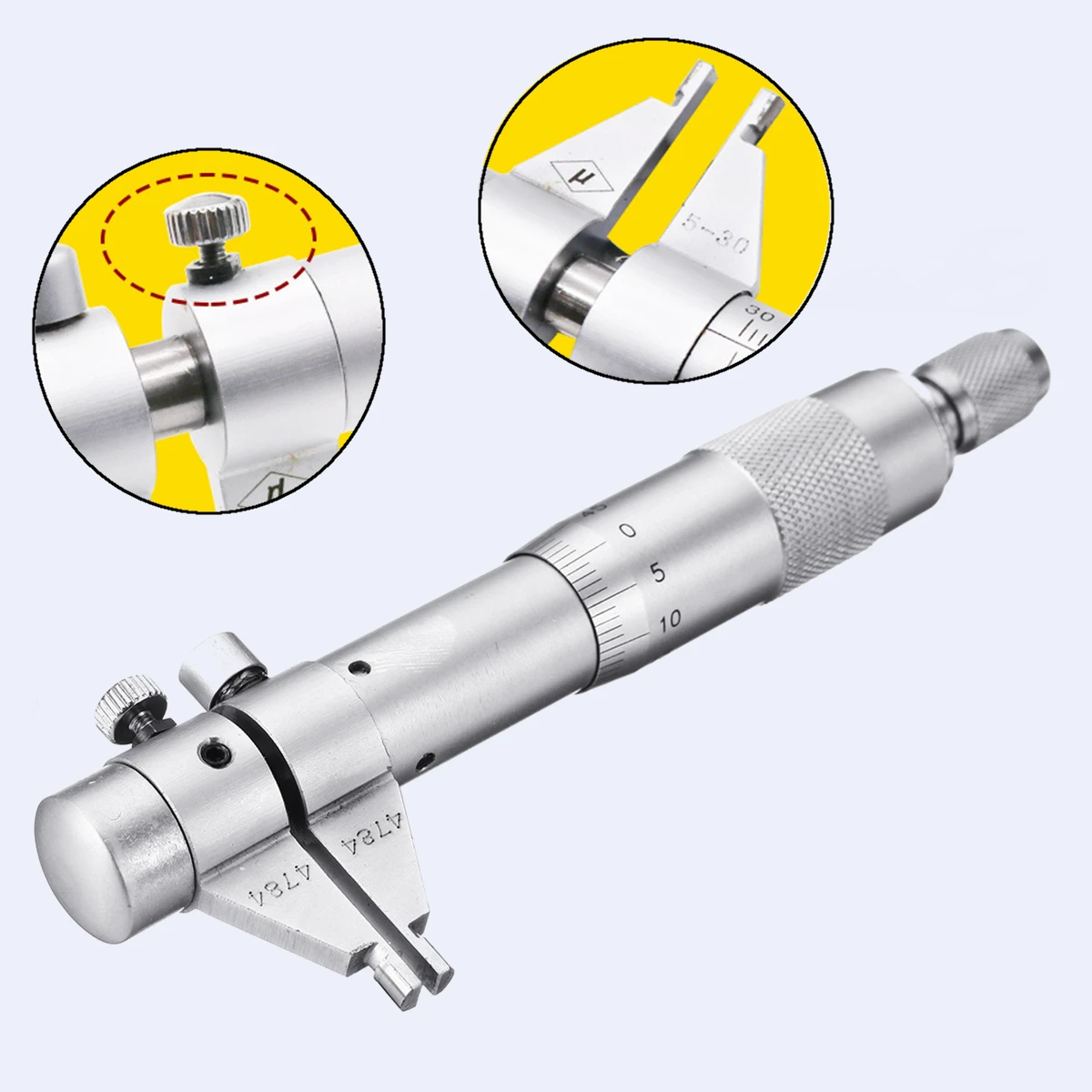 Micromètre D'intérieur 3 Points Borletti MDIS020 – 10-12 Mm – Neuf