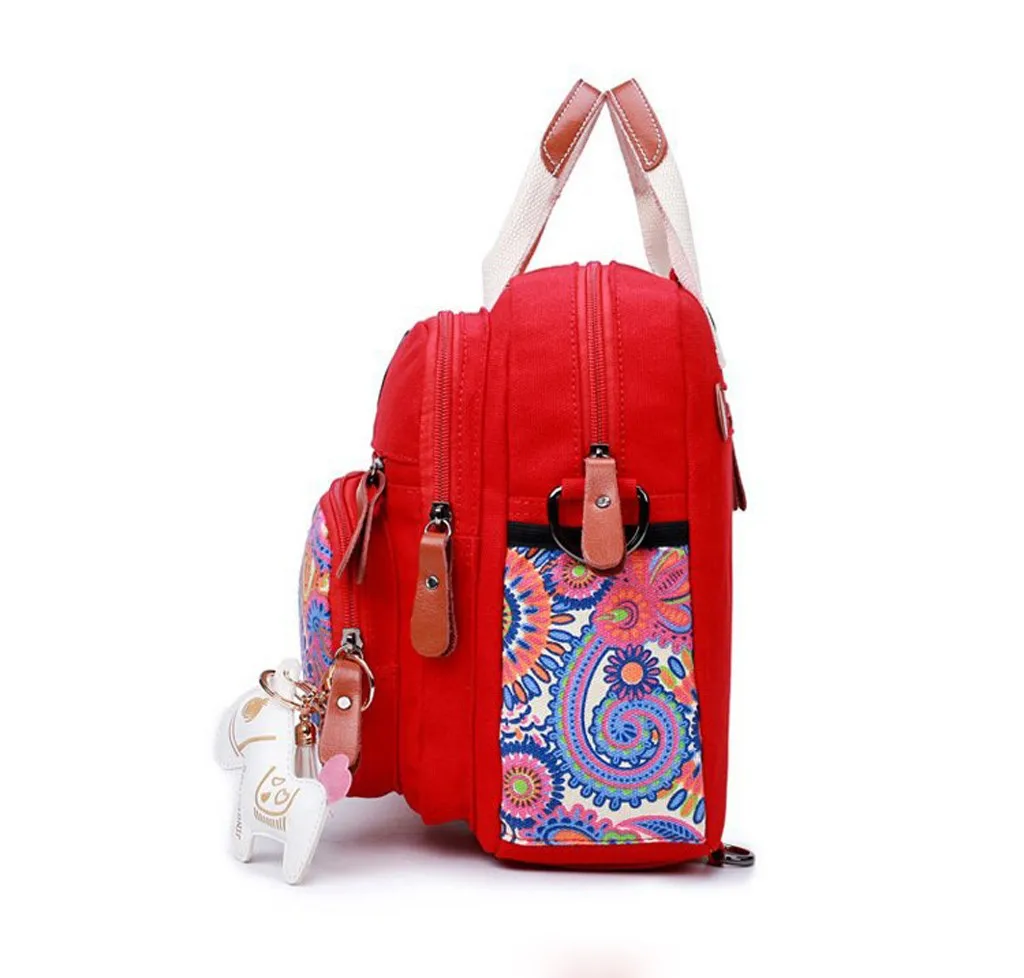 OCARDIAN рюкзак многофункциональный большой емкости Мумия пеленки сумки мода двойной плечо мать путешествия рюкзак Прямая поставка a26