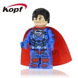 Один продажа Супермен Дэдпул с белым приведением; смерть, Блич Росомаха Лаура Супер герои, строительные блоки, игрушки для детей, подарок PG248