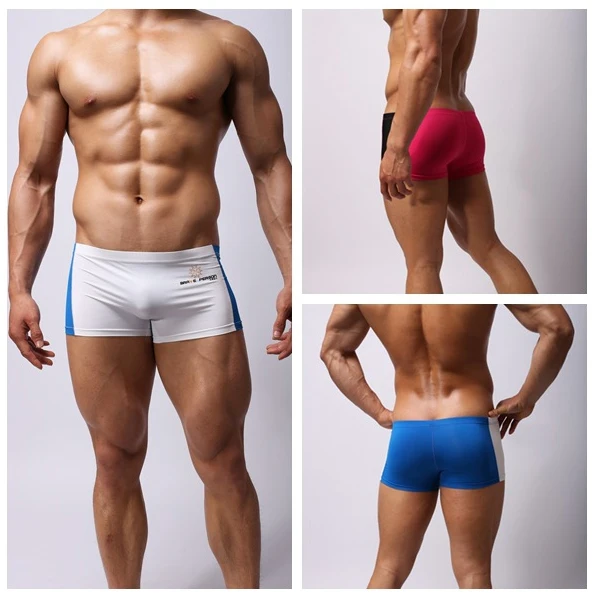 

BRAVE PERSON Mens Boxer Shorts Splice Design Super soft High Quality Underwear Men Boxers Thin Breathable Male Underpants